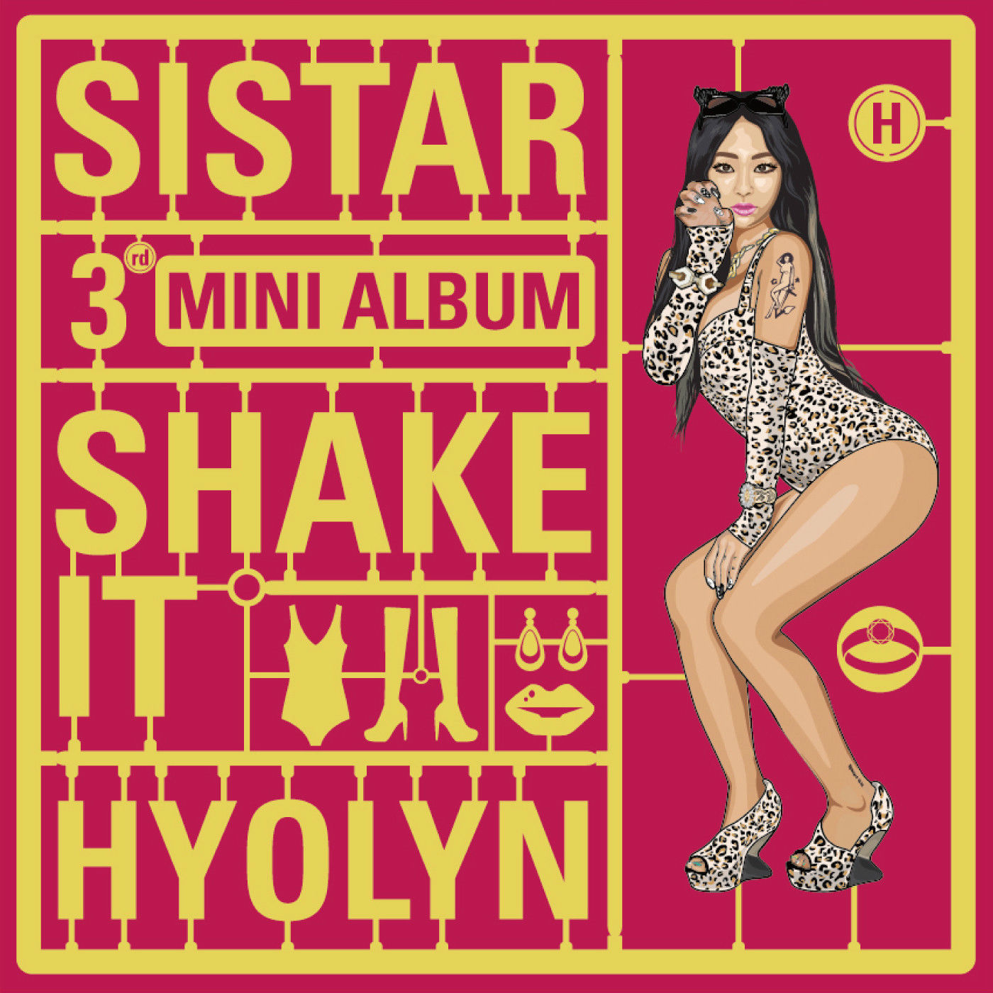 SISTAR - Shake It (Hyolyn ver.) cover art