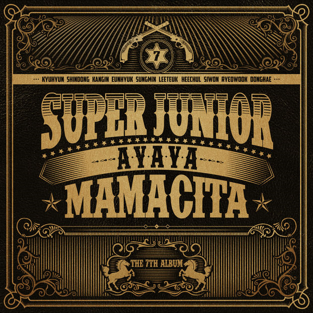 Super Junior - MAMACITA album cover art