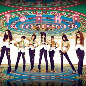 T-ARA - temptastic album cover art