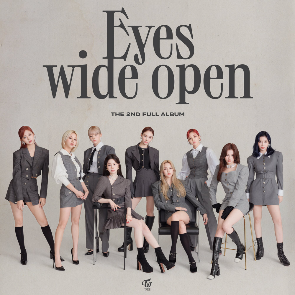 TWICE - Eyes Wide Open revised cover art
