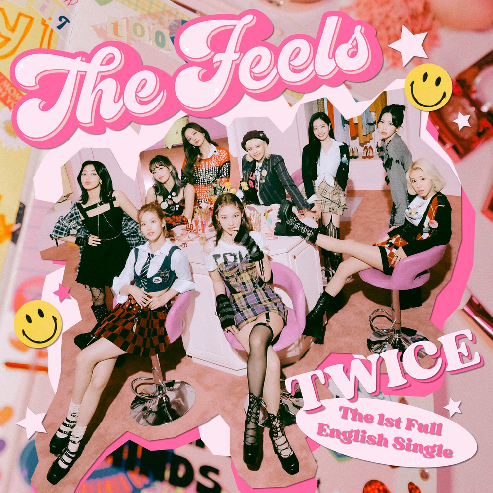 TWICE - The Feels album cover art
