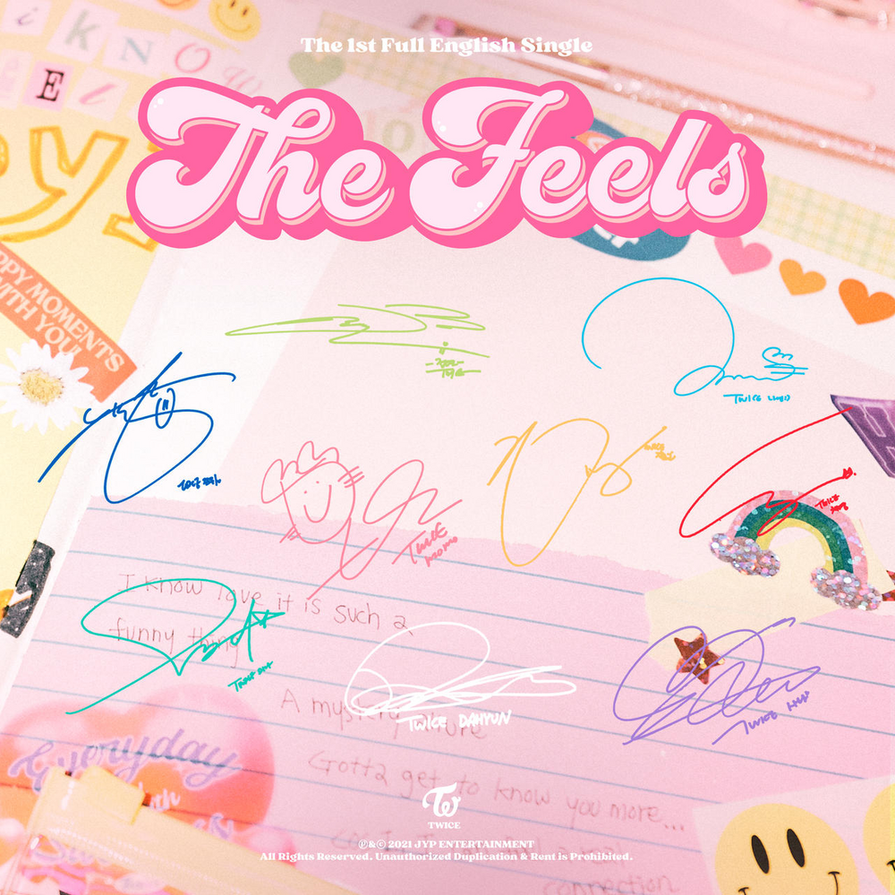 TWICE - The Feels digital signature ver.4 cover art