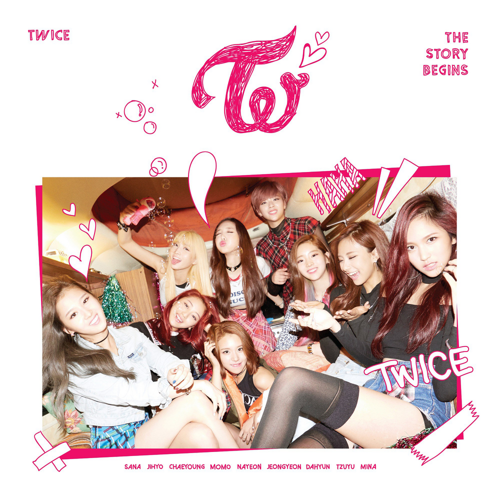 TWICE - The Story Begins album cover (repvised) cover art